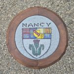 Blason de Nancy en mosaique
