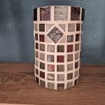 Cache pot multi couleur
